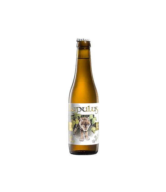 Lupulus Tripel, fles bij slijterij t Bockje in Bathmen