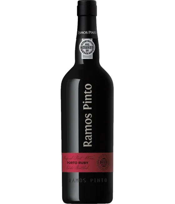 Ramos Pinto Porto Ruby, fles bij slijterij t Bockje in Bathmen