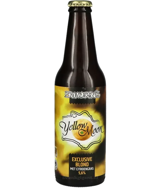Brouwersnos Yellow Moon, fles bij slijterij t Bockje in Bathmen
