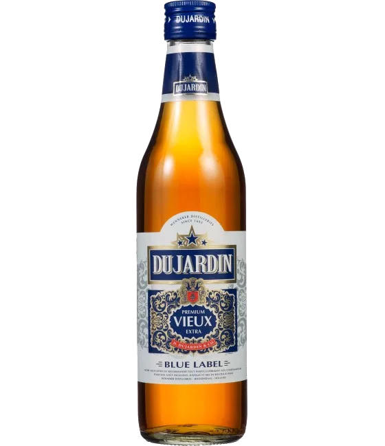 Dujardin Vieux 50 cl, fles bij slijterij t Bockje in Bathmen