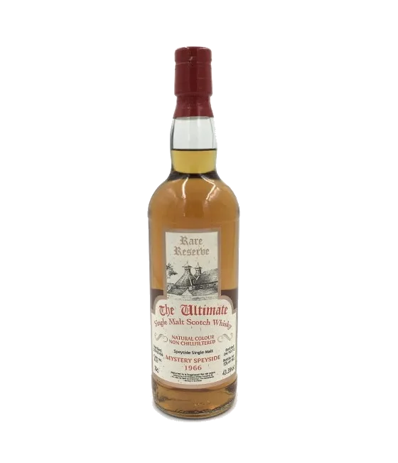 The Ultimate Mystery Speyside 46 jaar oud Vintage 1966 (Glenfarclas), fles bij slijterij t Bockje in Bathmen