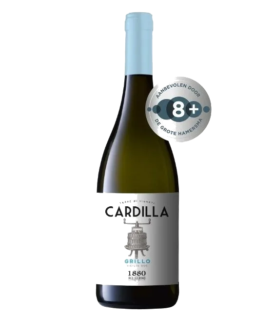 Pellegrino Cardilla Grillo, fles bij slijterij t Bockje in Bathmen