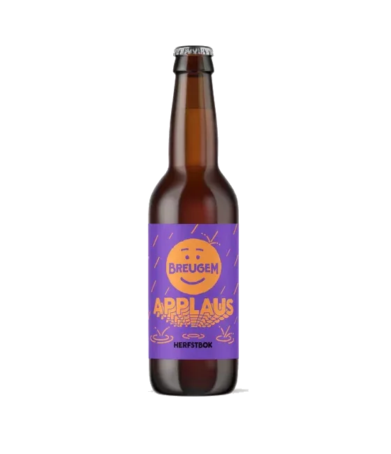 Brouwerij Breugem Applaus Herfstbok, fles bij slijterij t Bockje in Bathmen