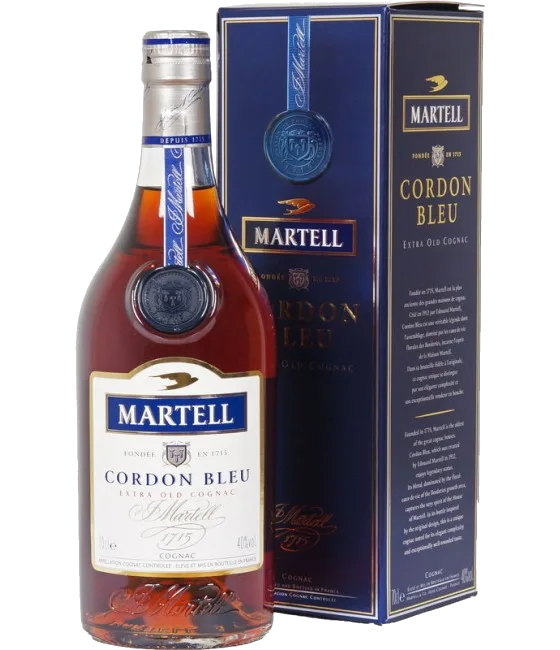 Martell Cordon Bleu, fles bij slijterij t Bockje in Bathmen