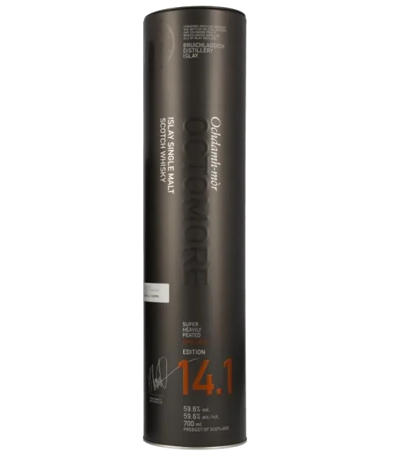 Bruichladdich Octomore Edition 14.1 The Impossible Equation, fles bij slijterij t Bockje in Bathmen