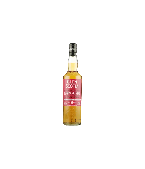 Glen Scotia 9 Years Old Campbeltown Malts Festival 2025 CS, fles bij slijterij t Bockje in Bathmen
