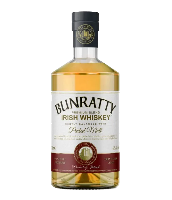 Bunratty Irish Whiskey, fles bij slijterij t Bockje in Bathmen