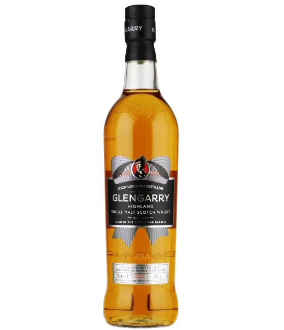 Glengarry Highland Single Malt Scotch Whisky, fles bij slijterij t Bockje in Bathmen