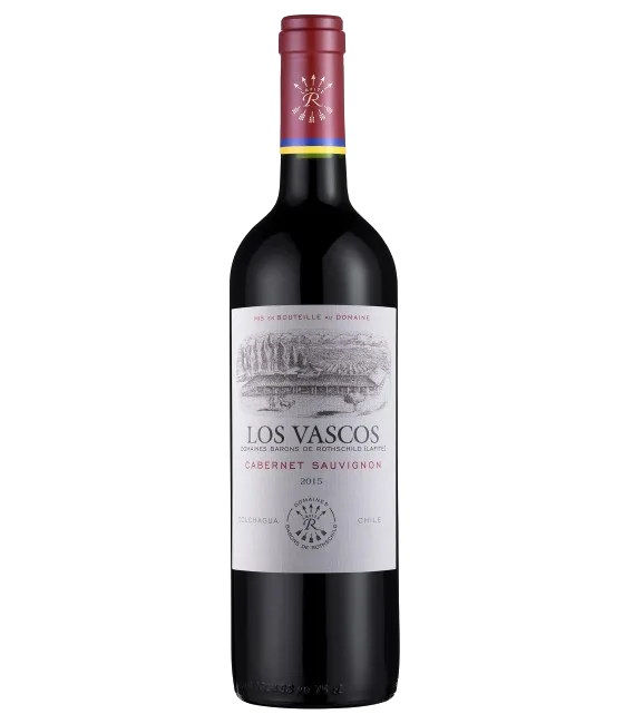 Los Vascos Cabernet Sauvignon, fles bij slijterij t Bockje in Bathmen