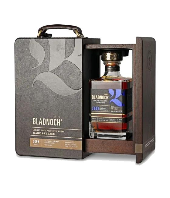 Bladnoch 30Y Release 2022, fles bij slijterij t Bockje in Bathmen
