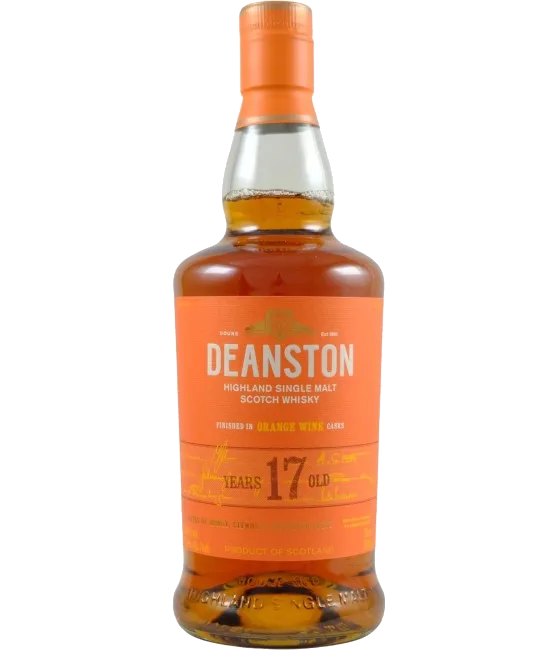 Deanston 17Y Ex-Bourbon + Vino de Naranja Finish, fles bij slijterij t Bockje in Bathmen