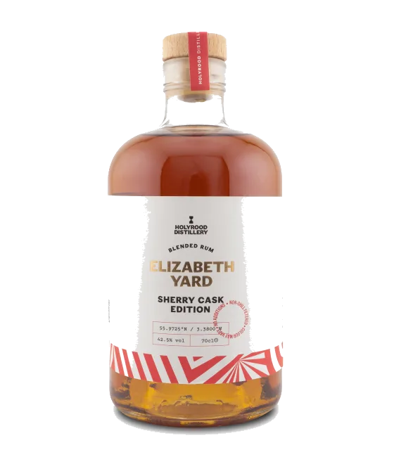 Elizabeth Yard Sherry Cask Edition Rum, fles bij slijterij t Bockje in Bathmen