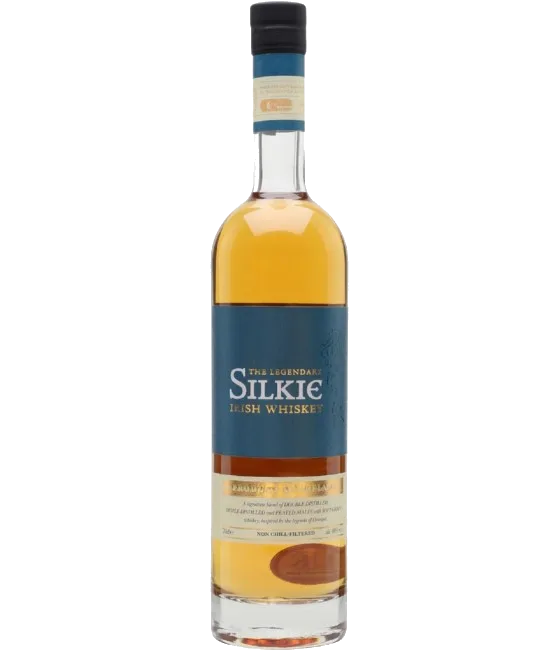 Silkie The legendary Irish Whiskey, fles bij slijterij t Bockje in Bathmen