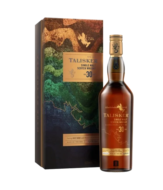 Talisker 30Y Release 2021, fles bij slijterij t Bockje in Bathmen