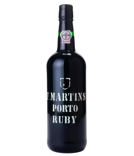 F. Martins Ruby, fles bij slijterij t Bockje in Bathmen