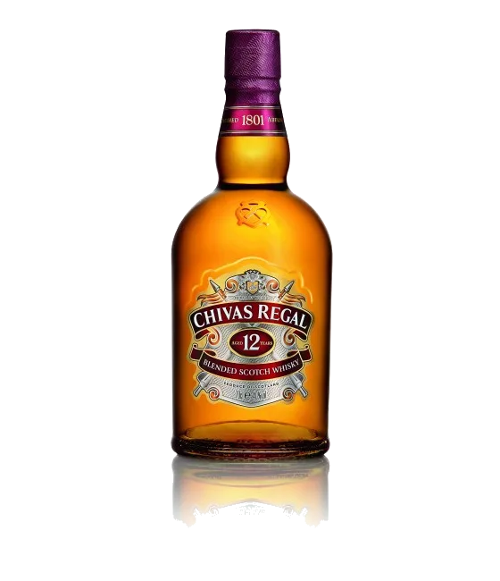 Chivas Regal Blended Scotch Whisky 12 Years Old 100 cl, fles bij slijterij t Bockje in Bathmen