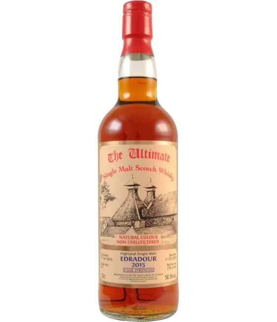 The Ultimate Edradour Cask Strength 9 Years Old 2015 #137, fles bij slijterij t Bockje in Bathmen
