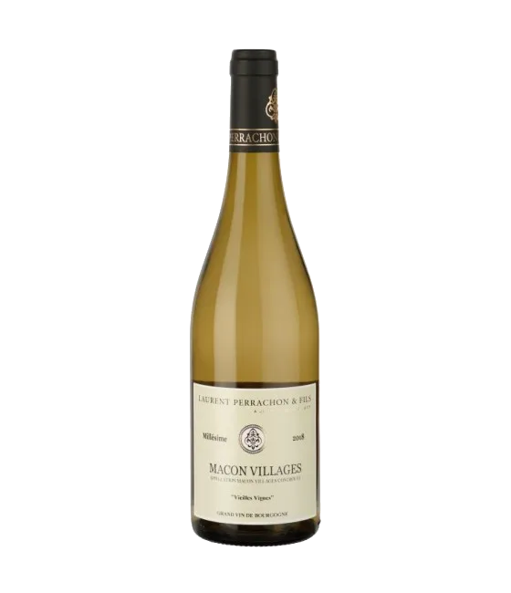 Laurent Perrachon Macon Villages Vielles Vignes, fles bij slijterij t Bockje in Bathmen