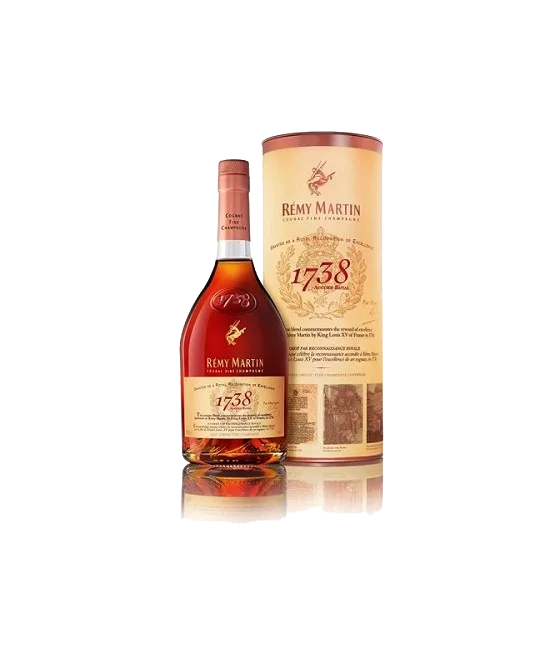 Remy Martin 1738 Accord Royal, fles bij slijterij t Bockje in Bathmen