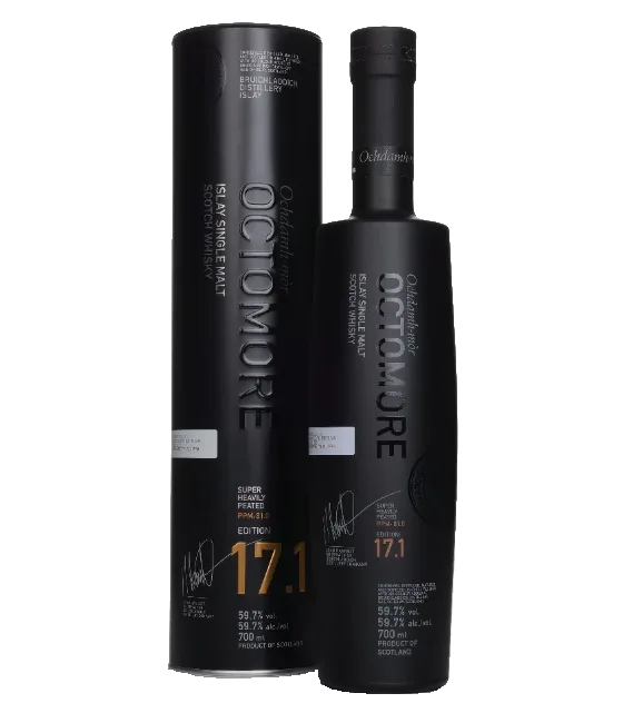 Octomore 17.1, fles bij slijterij t Bockje in Bathmen