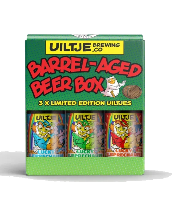 Uiltje Brewing Lucky Leprechaun 3-pack Limited Edition, fles bij slijterij t Bockje in Bathmen