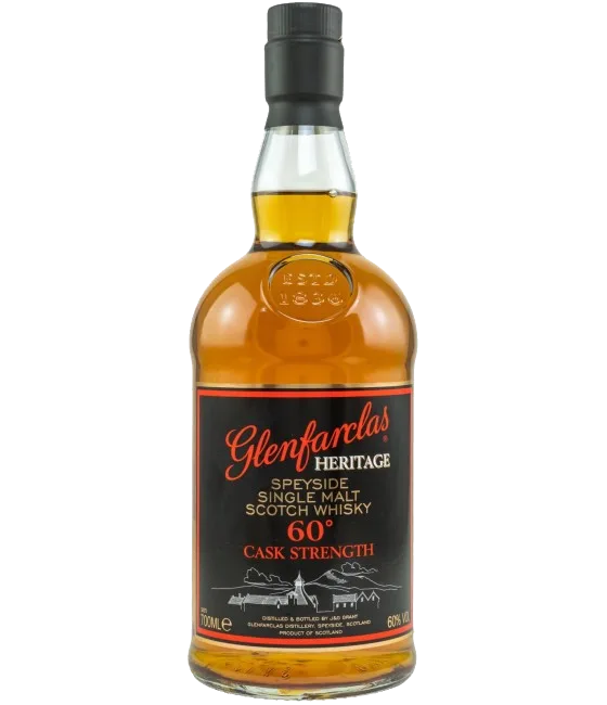 Glenfarclas Heritage CS, fles bij slijterij t Bockje in Bathmen