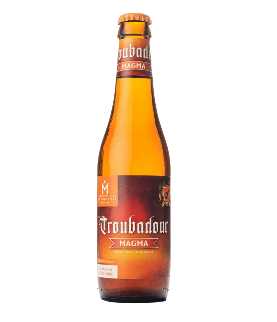 TROUBADOUR magma, fles bij slijterij t Bockje in Bathmen