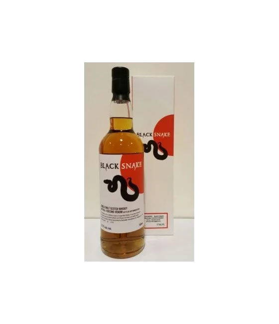 Blackadder Black Snake, fles bij slijterij t Bockje in Bathmen