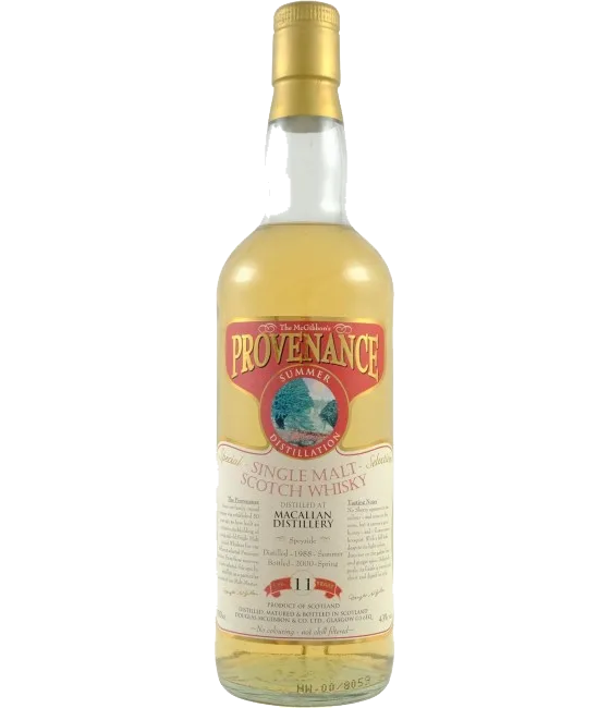 The McGibbon’s Macallan 11 Years Old 1988, fles bij slijterij t Bockje in Bathmen