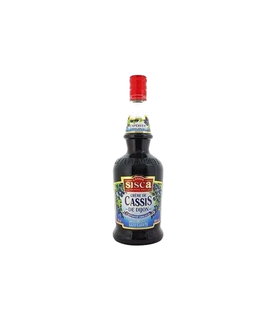 SISCA Cassis Likeur, fles bij slijterij t Bockje in Bathmen
