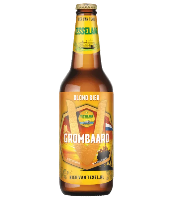 Tesselaar Grombaard Blond, fles bij slijterij t Bockje in Bathmen