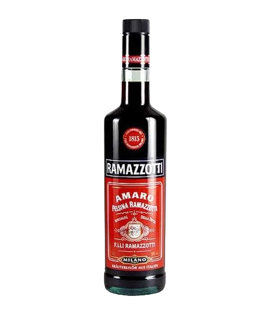 Ramazzotti Amaro, fles bij slijterij t Bockje in Bathmen