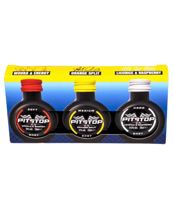 Pitstop Shot 3-pack, fles bij slijterij t Bockje in Bathmen
