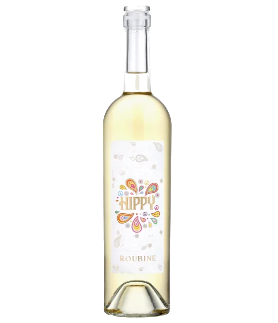 Hippy Roubine Blanc Provence, fles bij slijterij t Bockje in Bathmen