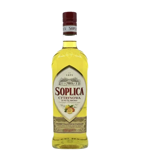 Soplica Cytrynowa Z Nuta Miodu, fles bij slijterij t Bockje in Bathmen