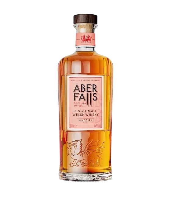 Aber Falls Madeira cask Welsh single malt whisky, fles bij slijterij t Bockje in Bathmen