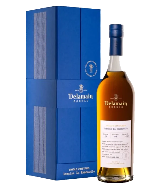 Delamain Cognac Single Vineyard Domaine La Rambaudie, fles bij slijterij t Bockje in Bathmen