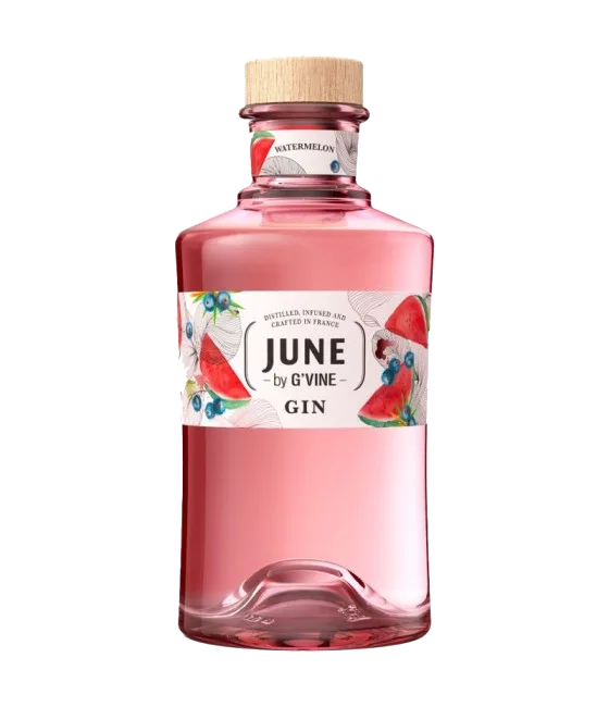 G’Vine June Watermelon, fles bij slijterij t Bockje in Bathmen