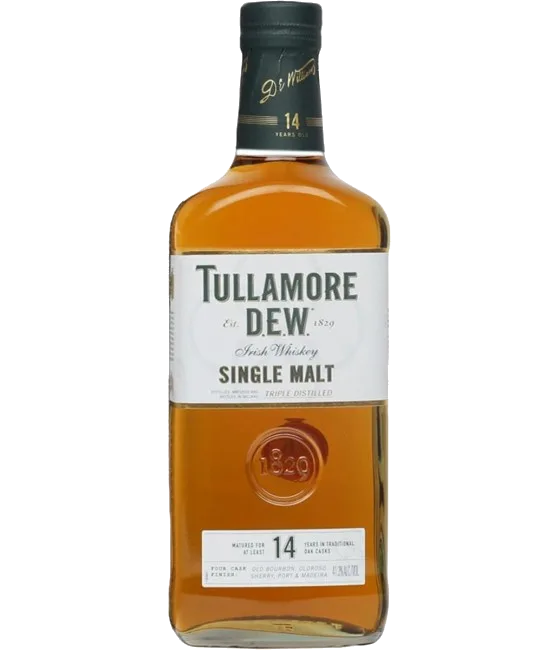 Tullamore Dew 14 Years Old, fles bij slijterij t Bockje in Bathmen