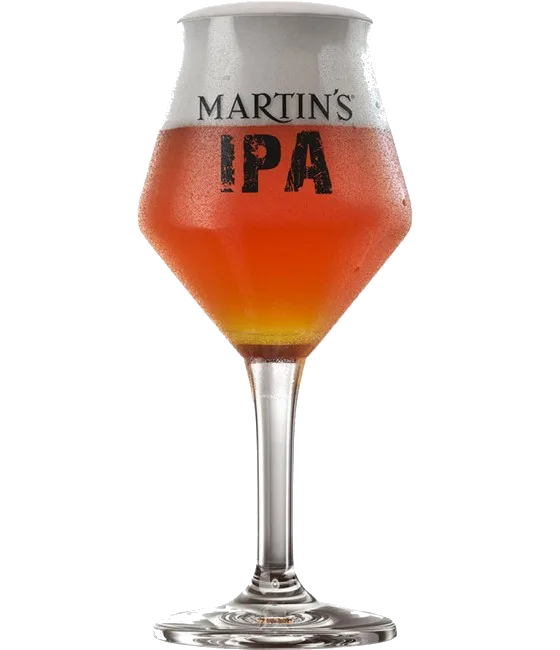 Martin’s IPA bierglas 33 cl., fles bij slijterij t Bockje in Bathmen