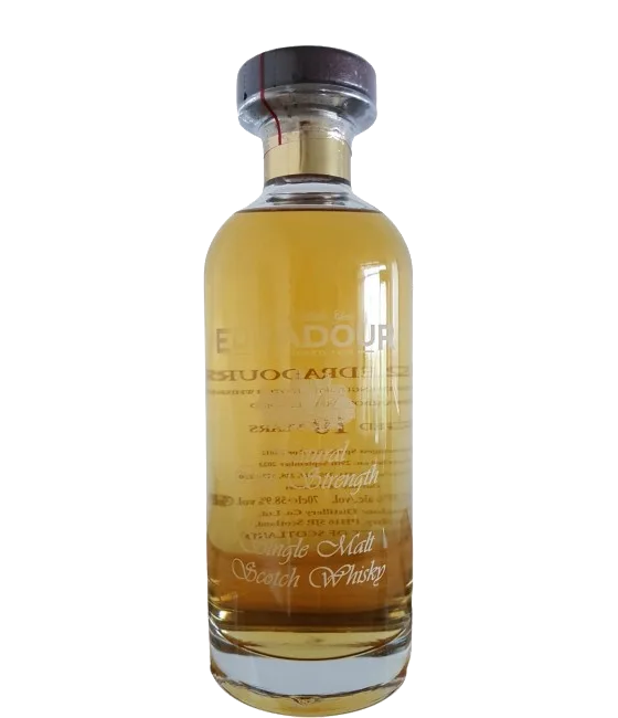 Edradour 10 Years Old 2012 Bourbon Cask Ibisco Decanter, fles bij slijterij t Bockje in Bathmen
