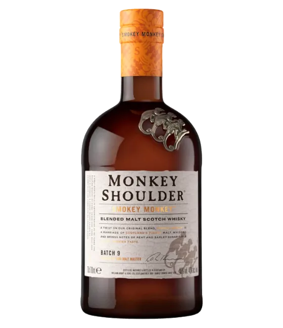 Monkey Shoulder Smokey Monkey, fles bij slijterij t Bockje in Bathmen
