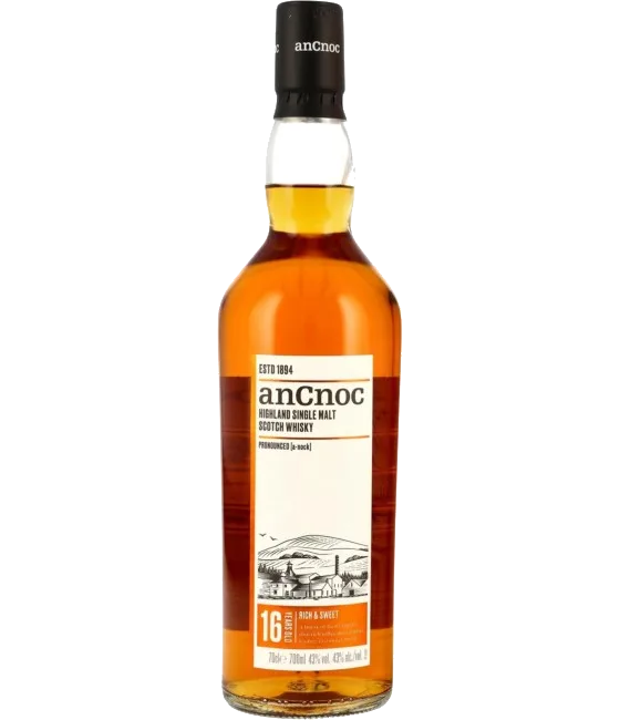 AnCnoc 16 Years Old Rich & Sweet, fles bij slijterij t Bockje in Bathmen