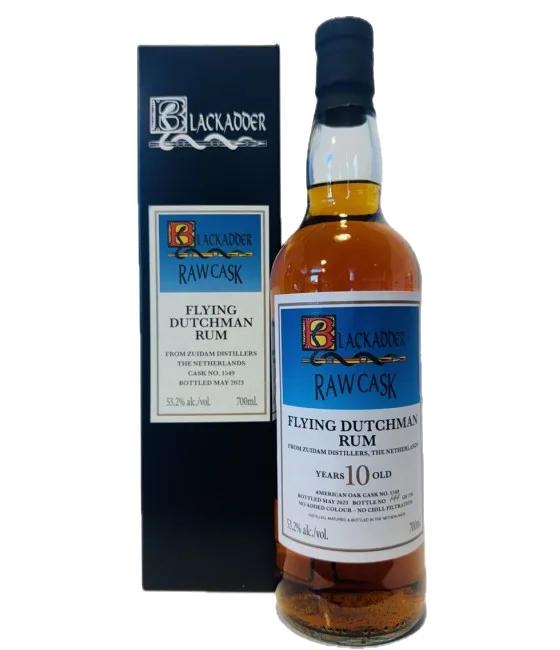 Blackadder Rawcask Flying Dutchman Rum, fles bij slijterij t Bockje in Bathmen