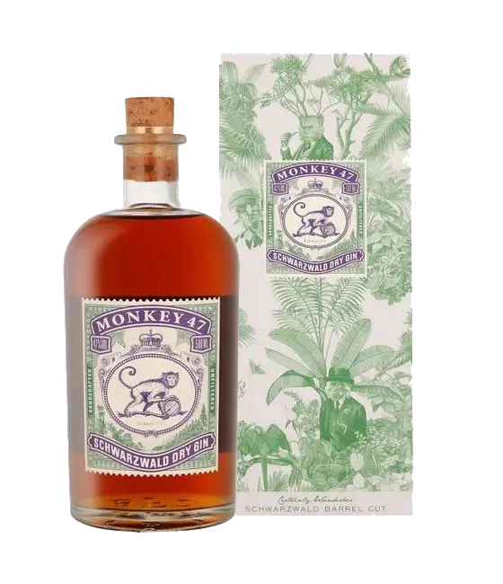 Monkey 47 Barrel Cut, fles bij slijterij t Bockje in Bathmen