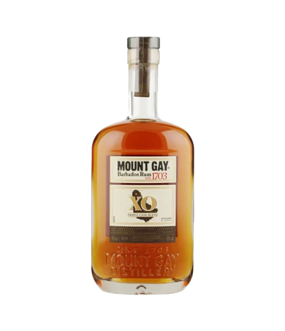 Mount Gay XO Rum, fles bij slijterij t Bockje in Bathmen