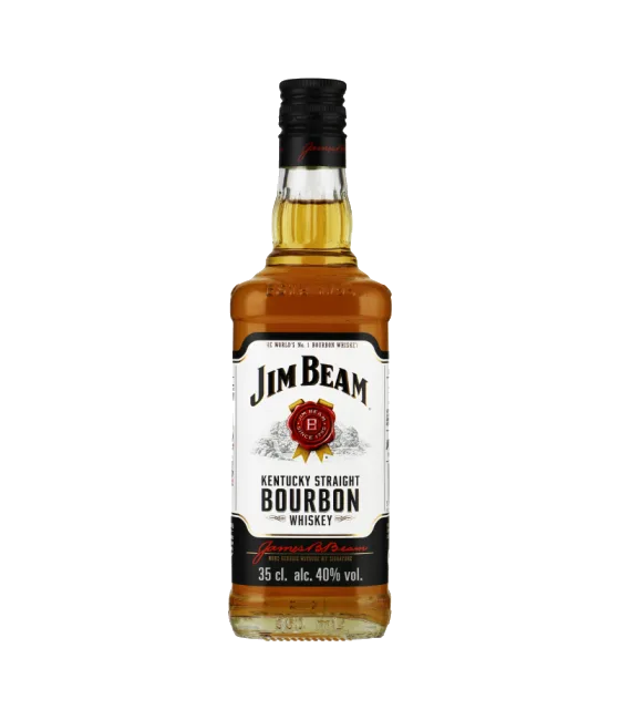 Jim Beam Bourbon White Kentucky Straight Whiskey 35 cl, fles bij slijterij t Bockje in Bathmen
