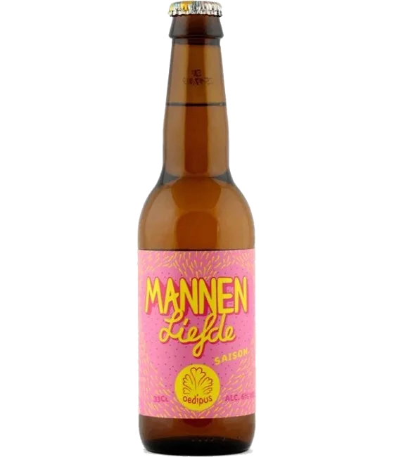 Oedipus Mannenliefde, fles bij slijterij t Bockje in Bathmen