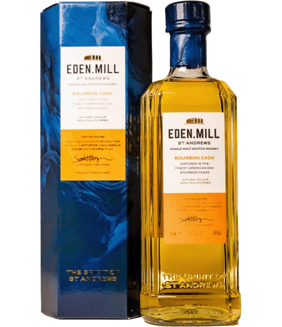 Eden Mill St. Andrews Bourbon Cask, fles bij slijterij t Bockje in Bathmen