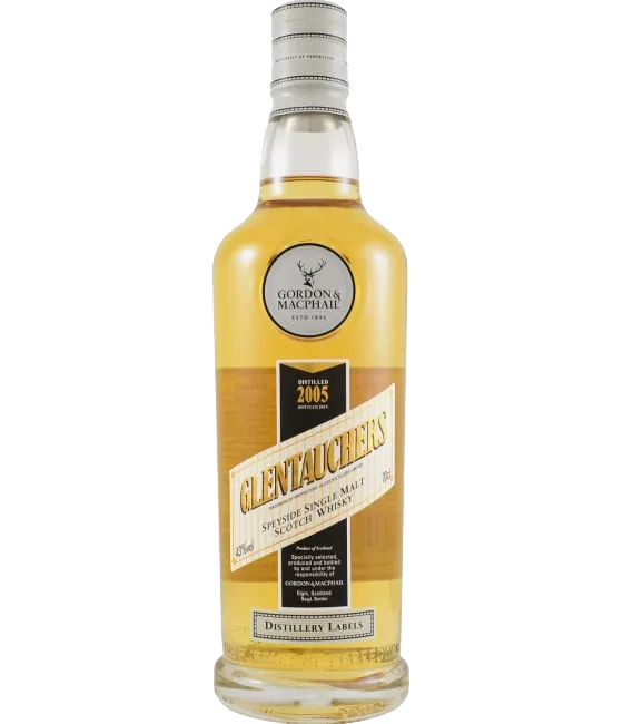 Gordon & MacPhail Glentauchers 2005 Distillery Label, fles bij slijterij t Bockje in Bathmen